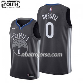 Barn Golden State Warriors Tröja Russell 0 2019-20 Nike City Edition Swingman